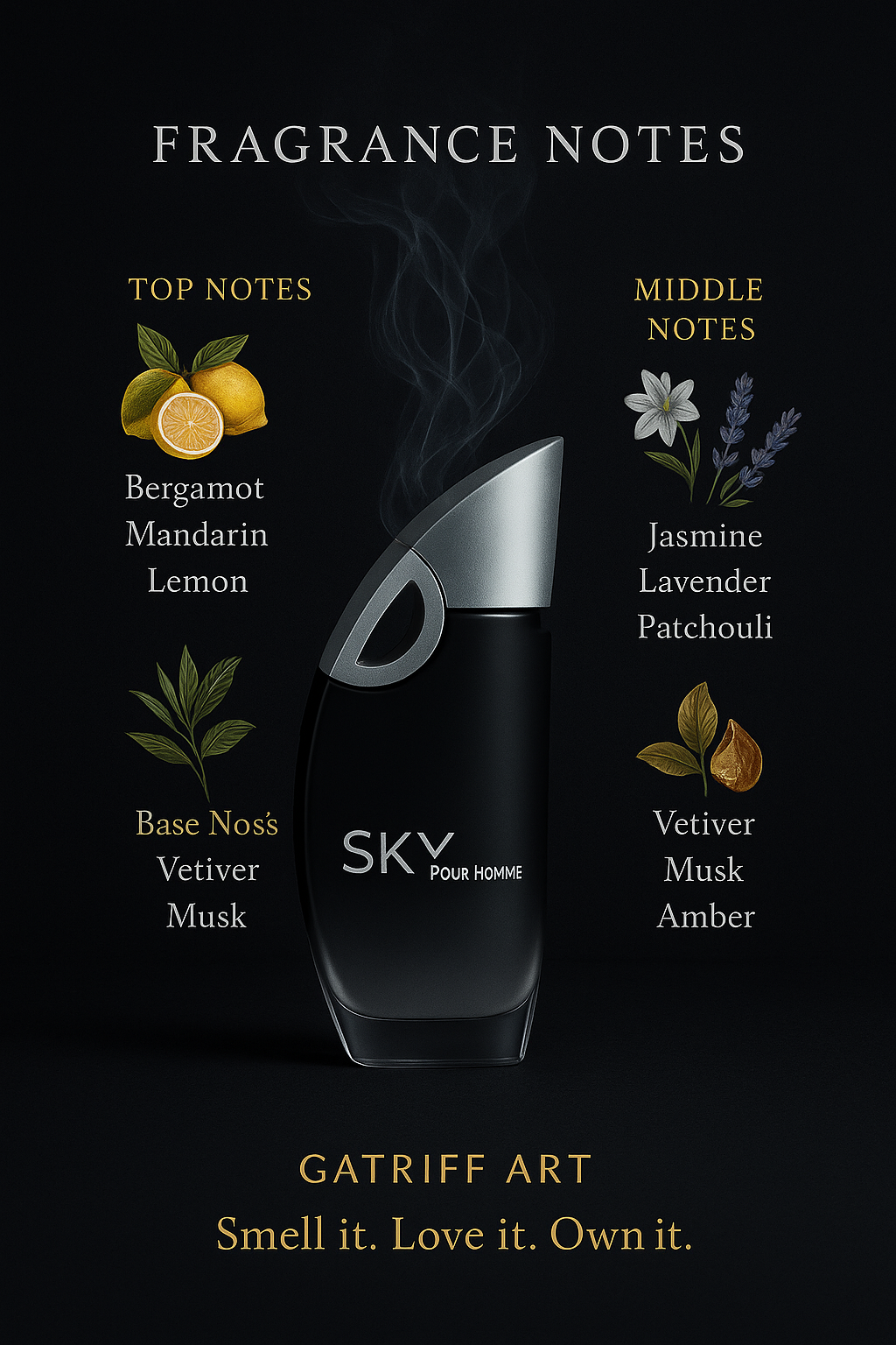 🌟 Sky by Mirada Eau de Parfum for Men – 100 ml