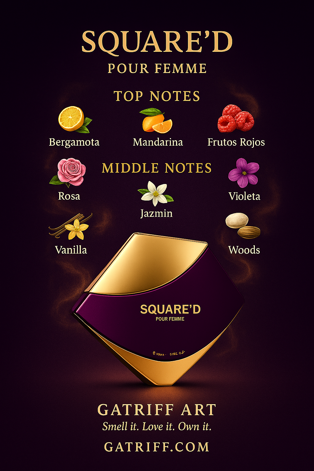 🌟 Squared by Mirada Eau de Parfum for Women – 100 ml