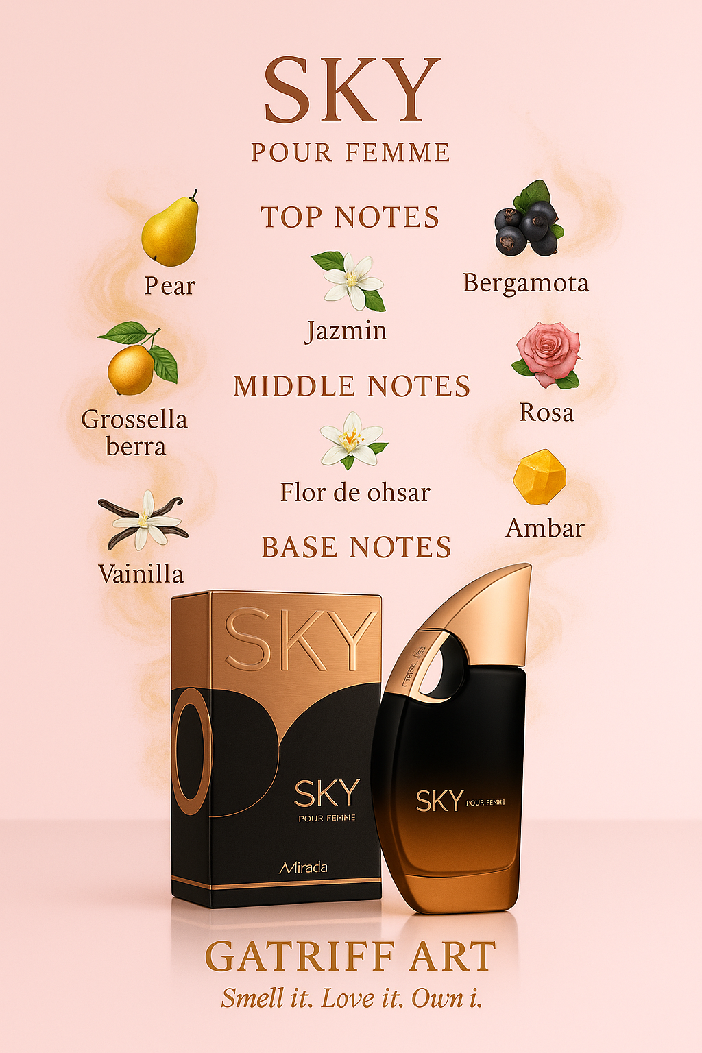 🌟 Sky by Mirada Eau de Parfum for Women – 100 ml