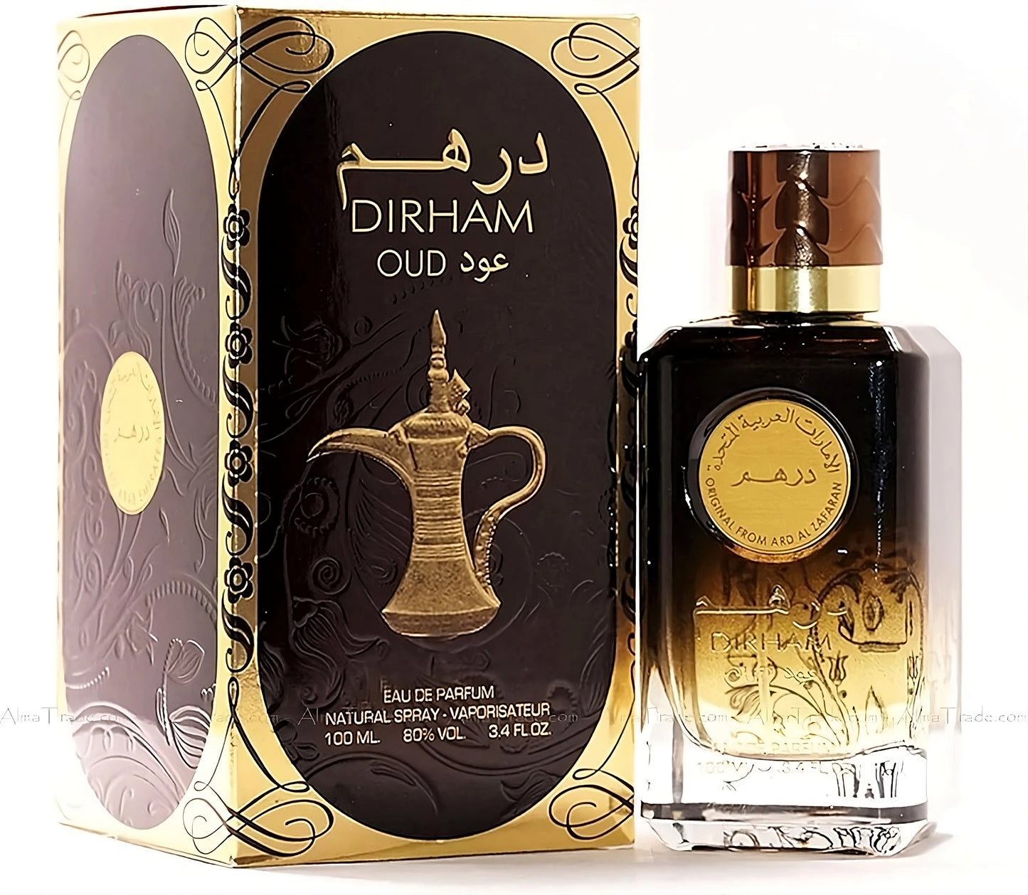 Dirham Oud by Ard Al Zaafaran β Eau de Parfum (Unisex) β 100ml