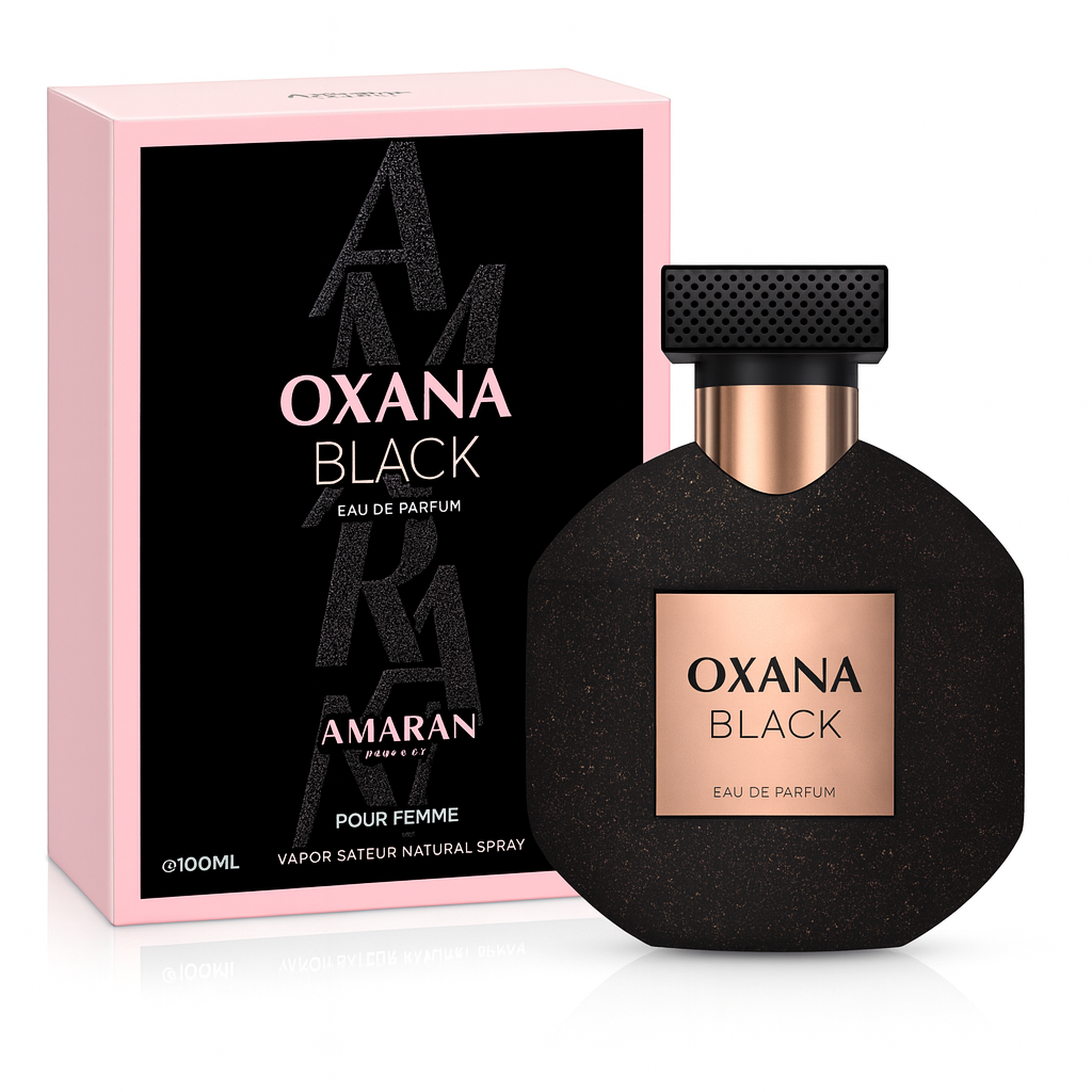 🌟 Oxana Black by Amaran Eau de Parfum for Women – 100 ml