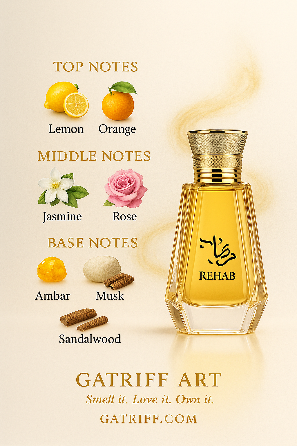 🌟 Rehab by Kunooz Eau de Parfum for Women – 100 ml